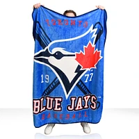 Toronto Blue Jays 50'' x 60'' Digital 1-Ply Plush Throw Blanket