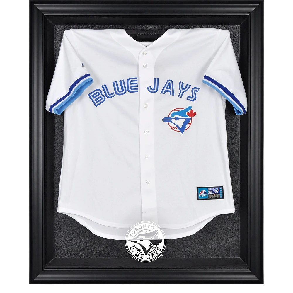 Vitrine de présentation du maillot avec logo encadré noir des Blue Jays de Toronto