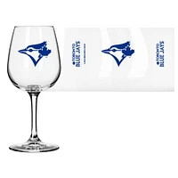 Toronto Blue Jays Logo 12oz. Stemmed Wine Glass