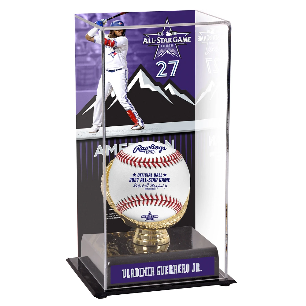 Vladimir Guerrero Jr. Toronto Blue Jays 2021 MLB All-Star Game Gold Glove Display Case with Image
