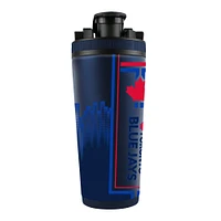 WinCraft Toronto Blue Jays 2024 City Connect 26oz. 4D Stainless Steel Ice Shaker Bottle