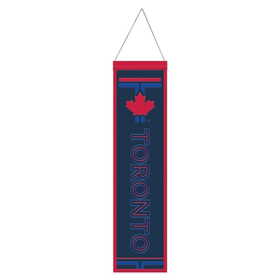 WinCraft Toronto Blue Jays 2024 City Connect Bannière en laine 8" x 32"