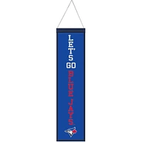 WinCraft Toronto Blue Jays 8" x 32" Bannière en laine avec slogan