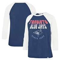 V110547 BluJay MGG SP24 T-shirt 3/4 Harmony Ava Raglan pour femmes TEELADC 7TWHARMONY