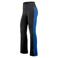 Leggings évasés ajustés Studio Fanatics noirs pour femmes des Blue Jays de Toronto