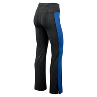 Leggings évasés ajustés Studio Fanatics noirs pour femmes des Blue Jays de Toronto