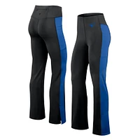 Leggings évasés ajustés Studio Fanatics noirs pour femmes des Blue Jays de Toronto