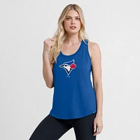 Women's Fanatics Royal Toronto Blue Jays Relaxed Fit Scoop Neck Racerback Tank Top