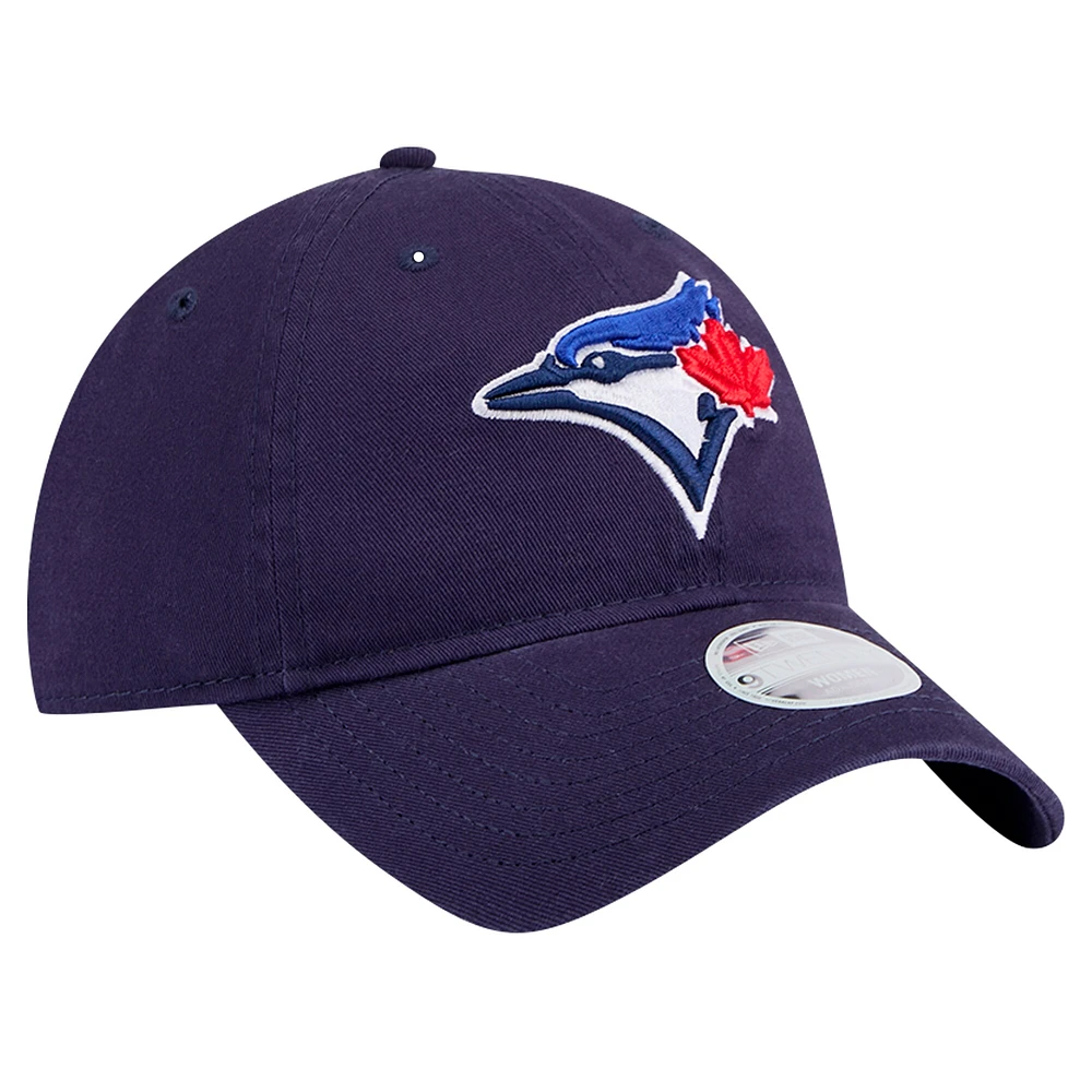 Women's New Era Navy Toronto Blue Jays 9TWENTY Adjustable Hat
