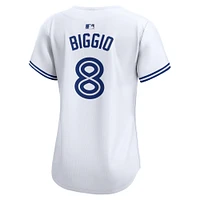 Women's Nike Cavan Biggio White Toronto Blue Jays Home Limited Player Jersey