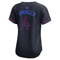 Women's Nike George Springer Navy Toronto Blue Jays 2024 City Connect Limited Player Jersey