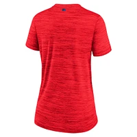 Women's Nike Red Toronto Blue Jays 2024 City Connect Authentic Collection Velocity Practice Performance T-Shirt