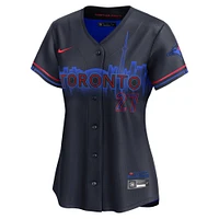 Women's Nike Vladimir Guerrero Jr. Navy Toronto Blue Jays 2024 City Connect Limited Player Jersey