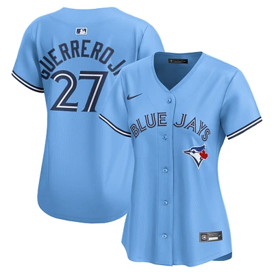 Maillot Nike Vladimir Guerrero Jr. Powder Blue Toronto Jays Alternate Limited pour femme