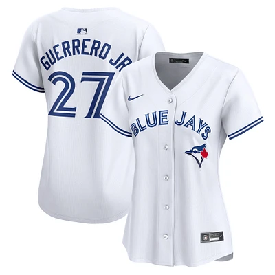 Maillot de joueur Nike Vladimir Guerrero Jr. pour femme, blanc, Toronto Blue Jays Home Limited