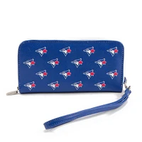 Women's Toronto Blue Jays Zip-Around Wristlet Wallet