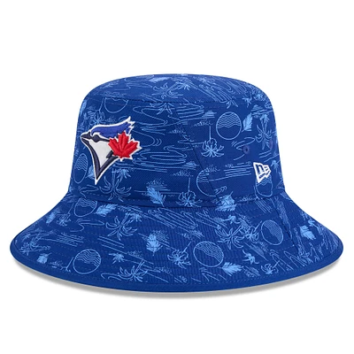 Bob imprimé intégral New Era Royal Toronto Blue Jays 2025 pour jeunes