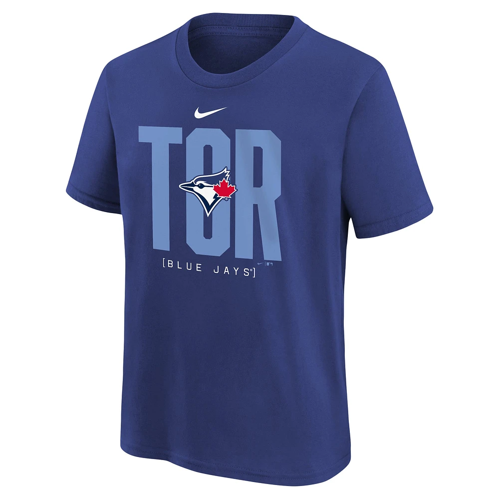 Youth Nike Royal Toronto Blue Jays Scoreboard T-Shirt