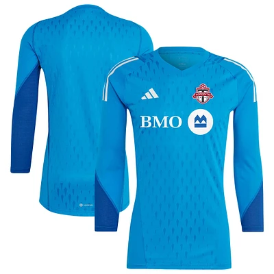 Maillot de gardien but à manches longues adidas Toronto FC 2023 pour homme bleu