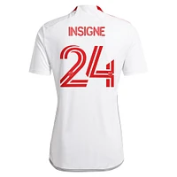 Maillot de joueur réplique adidas Lorenzo Insigne du Toronto FC 2024 GTA Kit pour hommes, blanc