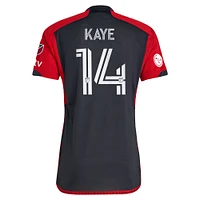 Men's adidas Mark-Anthony Kaye Gray Toronto FC 2023 Club Kit Authentic Player Jersey