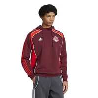 Men's adidas Red Toronto FC 2025 Travel Pullover Hoodie