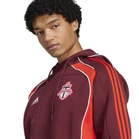 Men's adidas Red Toronto FC 2025 Travel Pullover Hoodie