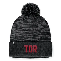 Men's Fanatics Heather Charcoal Toronto FC Cuffed Knit Hat with Pom