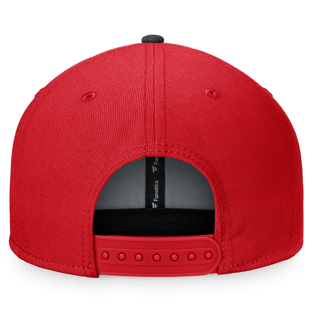 Men's Fanatics Red/Black Toronto FC Downtown Snapback Hat