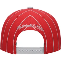 Men's Mitchell & Ness Red Toronto FC Team Pin Snapback Hat