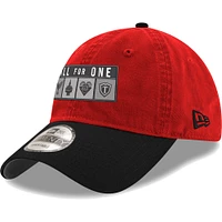 Men's New Era Red Toronto FC Jersey Hook 9TWENTY Adjustable Hat