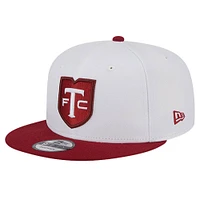 Men's New Era  White Toronto FC Jersey Hook 9FIFTY Snapback Hat