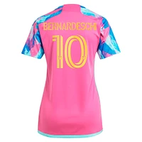 Women's adidas Federico Bernardeschi Pink Toronto FC 2023 The Energy Kit Replica Player Jersey