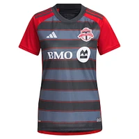Maillot réplique personnalisé gris du Toronto FC 2023 pour femme adidas