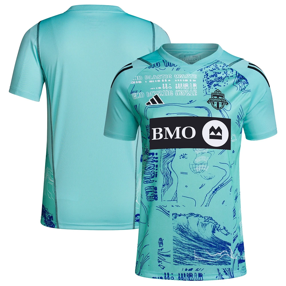 Women's adidas  Green Toronto FC 2023 One Planet Replica Jersey