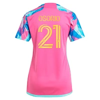 Women's adidas Jonathan Osorio Pink Toronto FC 2023 The Energy Kit Replica Player Jersey