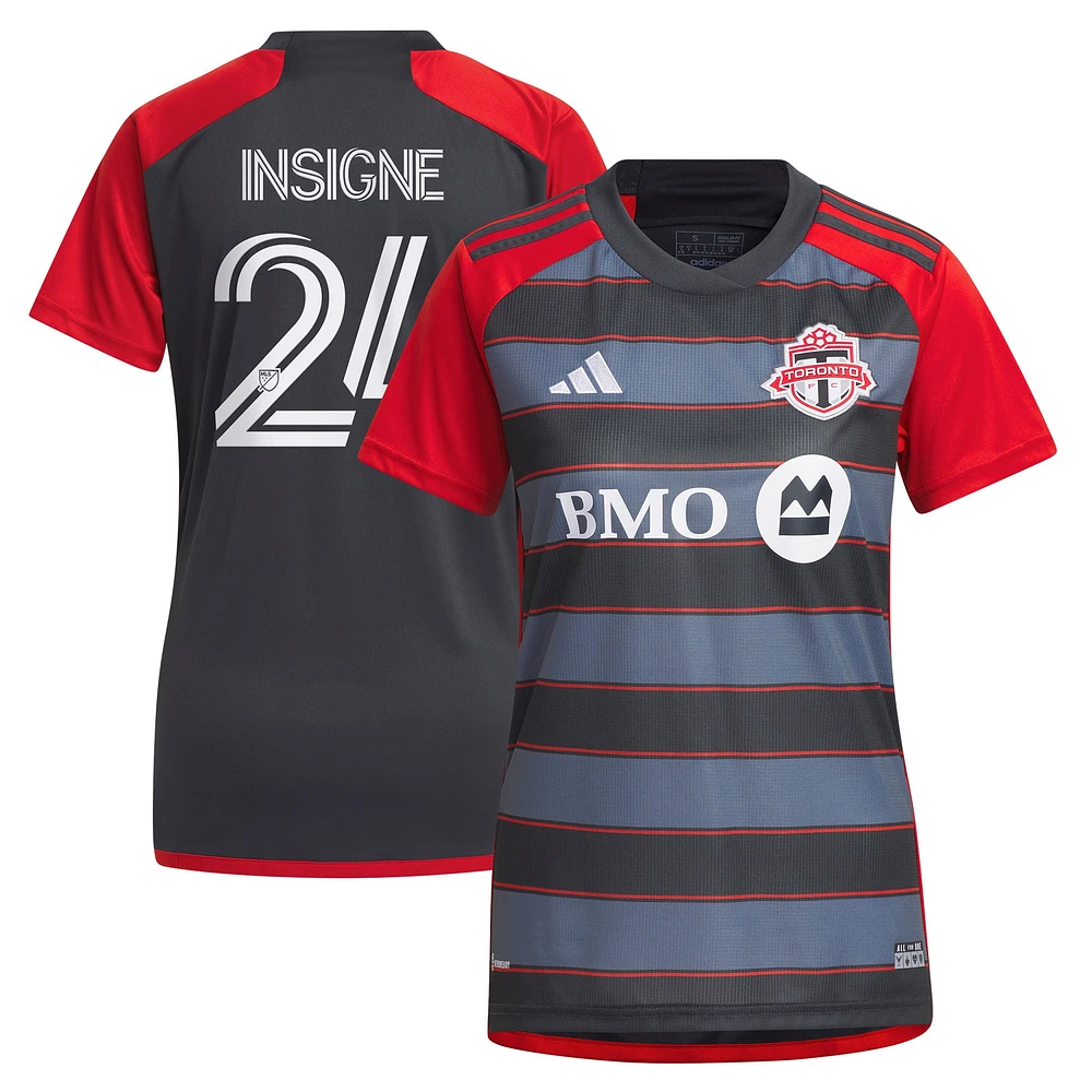 Ensemble adidas Lorenzo Insigne pour femme Toronto FC 2023 Club - Réplique de maillot joueur