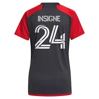 Women's adidas Lorenzo Insigne Gray Toronto FC 2023 Club Kit Replica Player Jersey