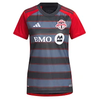 Maillot de joueur réplique l'équipe du Toronto FC 2023 adidas Mark-Anthony Kaye gris