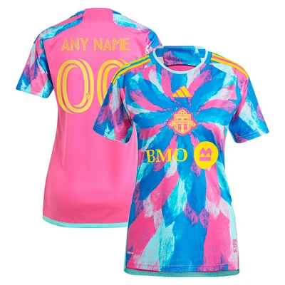 Maillot personnalisé adidas Toronto FC 2023 The Energy Kit Replica pour femme