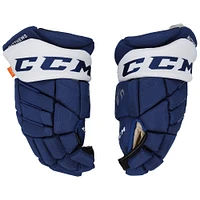 Auston Matthews Toronto Maple Leafs Autographed Blue CCM Game Model Gloves with Multiple Inscriptions - Limited Edition of 10