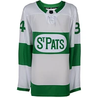 Auston Matthews Toronto Maple Leafs Autographed Green Toronto St. Pats Adidas Authentic Jersey
