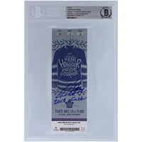 Auston Matthews Toronto Maple Leafs Autographed Ticket from December 2016 with "2017 Calder" Inscription