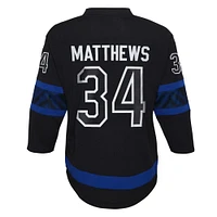 Infant Auston Matthews Black Toronto Maple Leafs  Replica Player Jersey