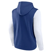 Men's Blue Toronto Maple Leafs Deliver Fleece Pullover Hoodie