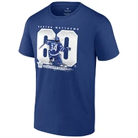 Men's Fanatics Auston Matthews Blue Toronto Maple Leafs Big & Tall Goal Record T-Shirt
