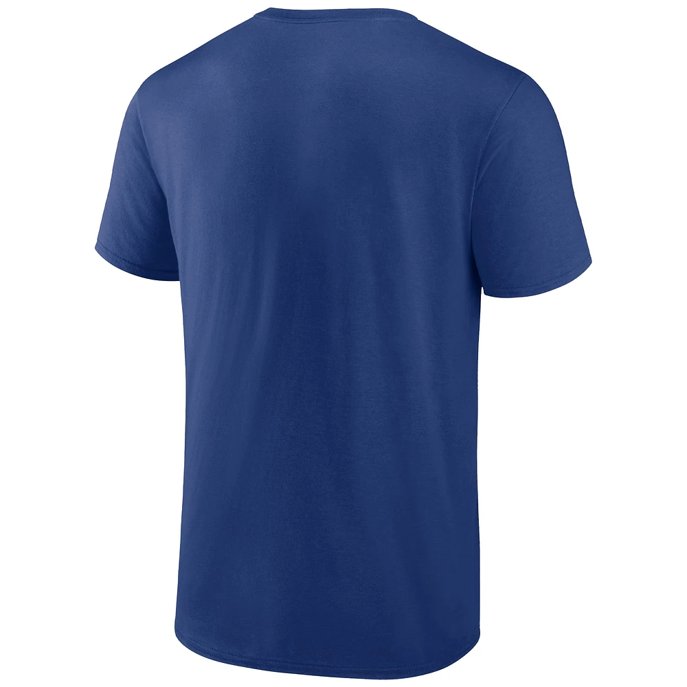 Men's Fanatics Auston Matthews Blue Toronto Maple Leafs Big & Tall Goal Record T-Shirt