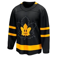 Men's Fanatics Black Toronto Maple Leafs - Alternate Premier Breakaway Reversible Custom Jersey