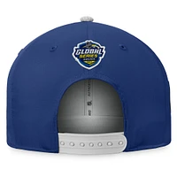 Men's Fanatics  Blue/Gray Toronto Maple Leafs 2023 NHL Global Series Sweden Adjustable Hat