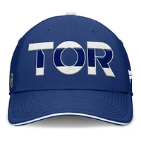 Men's Fanatics Blue Toronto Maple Leafs  Authentic Pro Rink Flex Hat